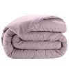 Housse de couette 220x240 cm Satin de Coton Violet