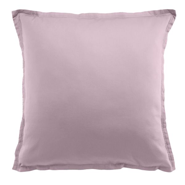 Taie d'oreiller 65x65 cm Satin de Coton Violet