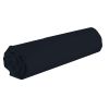 Drap housse 140x190 + 35 cm 100% Coton 57 fils Noir