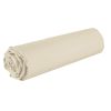 Drap housse 90x190 + 28 cm 100% Coton 57 fils Beige