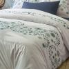 Housse de couette 240x260 cm + 2 taies 100% Percale de Coton Folk Ombre