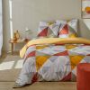 Housse de couette 220x240 cm + 2 taies 100% Coton 51 fils Meo Multico