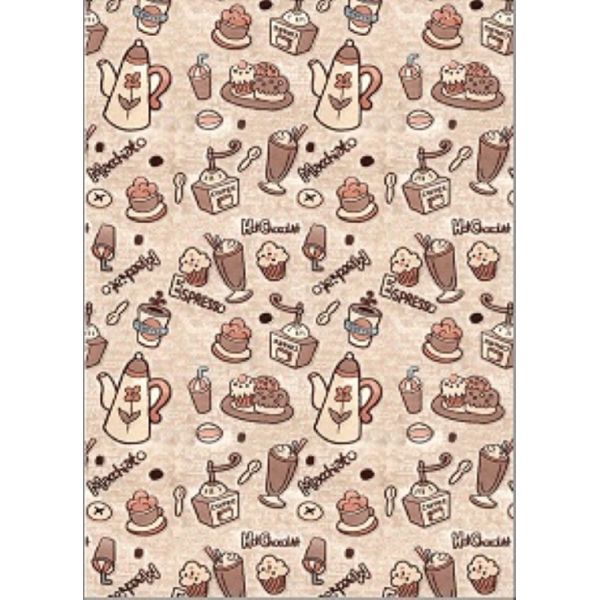 Tapis de cuisine 60x120 cm Polyester Espress
