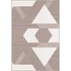 Tapis de salon 160x230 cm Polycoton Zino Beige