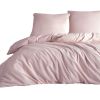 Parure de lit 220x240 cm Polycoton Rose