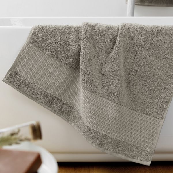 Serviette de douche 70x130 cm Coton Argile
