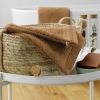 Lot de 2 gants 15x21 cm Coton Camel