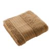 Serviette de toilette 50x90 cm Coton Camel