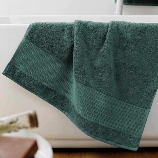 Drap de douche 70x130 cm Coton Emeraude