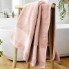 Drap de bain 90x150 cm Coton Rose Poudré