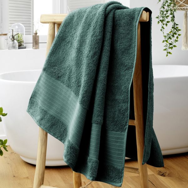 Drap de bain 90x150 cm Coton Emeraude