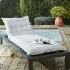 Housse de bain de soleil 70x190 cm Polypropylène Galet