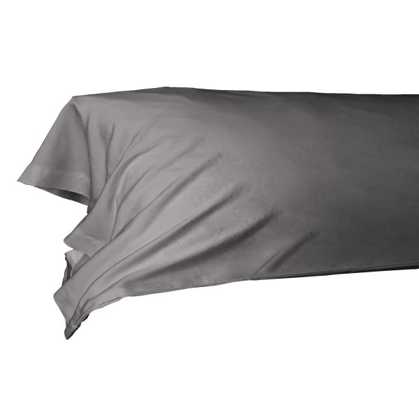 Taie de traversin 85x185 cm Bambou Granit
