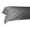 Taie de traversin 85x185 cm Bambou Granit