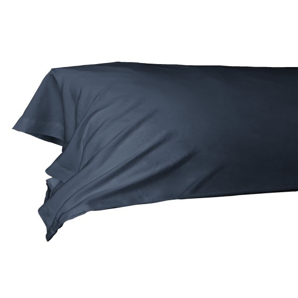 Taie de traversin 85x185 cm Bambou Minuit
