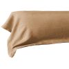 Taie de traversin 43x185 cm Lyocell Camel