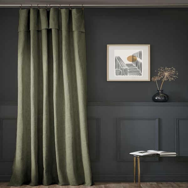 Rideau ajustable 140x270 cm Coton Thym