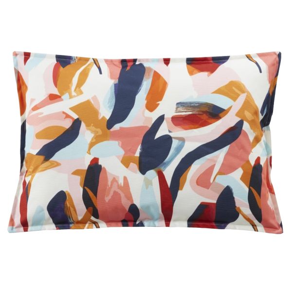 Housse de coussin extérieur 40x60 cm Polyester Nalia