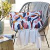 Housse de coussin extérieur 40x60 cm Polyester Nalia