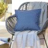Housse de coussin extérieur 45x45 cm Polyester Vickie Minuit