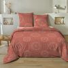 Housse de couette 220x240 cm + 2 taies 100% Coton 57 fils Zalya