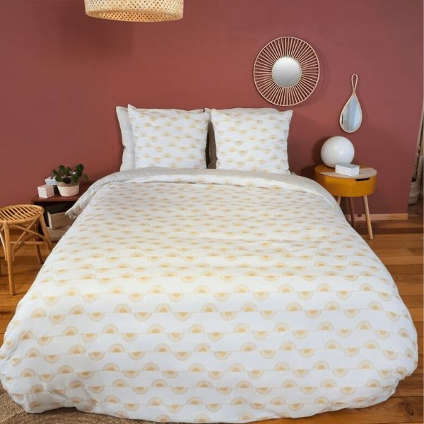 Parure de lit 220x240 cm Microfibre Helis