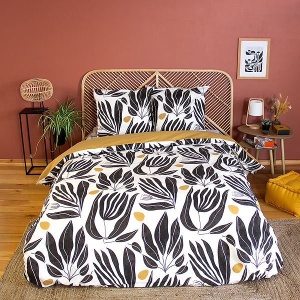 Parure de lit 220x240 cm Coton Nolie