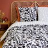 Parure de lit 220x240 cm Microfibre Flore