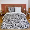 Parure de lit 240x260 cm Microfibre Flore