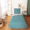 Parure de lit enfant 140x200 cm Polycoton Blue