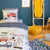 Parure de lit enfant 140x200 cm Microfibre Flammeche