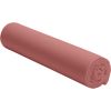 Drap housse 180x200 cm Percale de Coton Lavé Vieux Rose