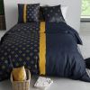 Parure de lit 220x240 cm Coton 57 fils Élégance