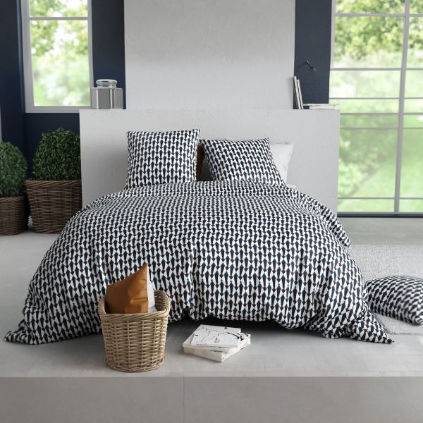 Parure de lit 220x240 cm Coton 57 fils Épure