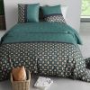 Parure de lit 240x260 cm Coton 57 fils Éternité