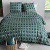 Parure de lit 220x240 cm Coton 57 fils Celestia