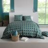 Parure de lit 240x260 cm Coton 57 fils Celestia