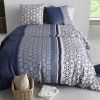 Parure de lit 240x260 cm Coton 57 fils Émeraude