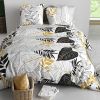 Parure de lit 220x240 cm Coton 57 fils Moana