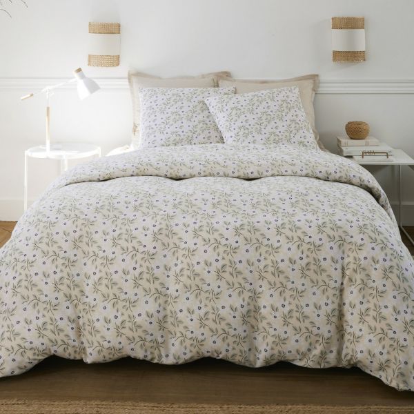 Parure de lit 240x260 cm Gaze de Coton Lucile