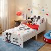 Lit enfant Mickey 70x140 cm - MDF blanc