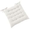 Coussin de chaise 40x40 cm Gaze de Coton Terra Chantilly