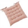 Coussin de chaise 40x40 cm Gaze de Coton Terra Guimauve