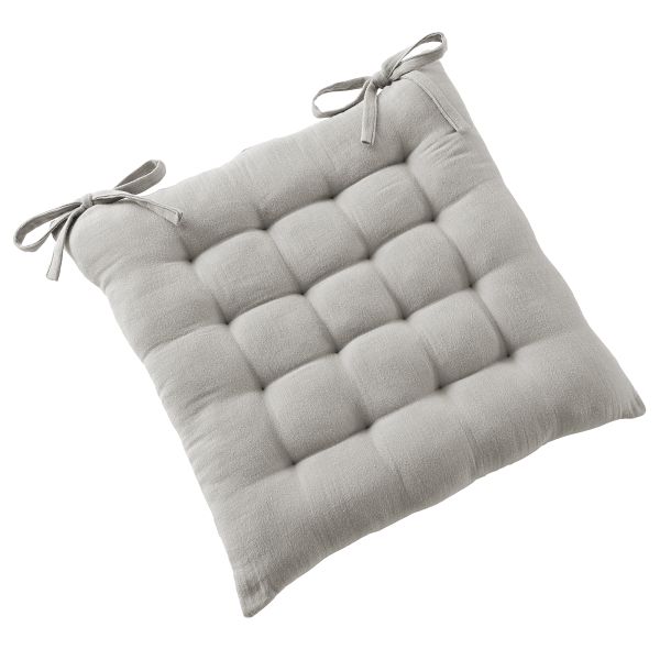 Coussin de chaise 40x40 cm Gaze de Coton Terra Nuage