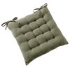 Coussin de chaise 40x40 cm Gaze de Coton Terra Romarin