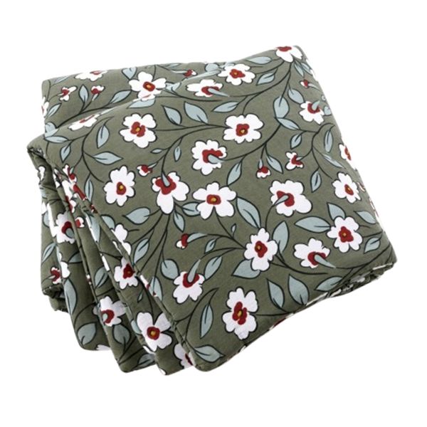 Bout de lit 90x200 cm Gaze de Coton Azalée