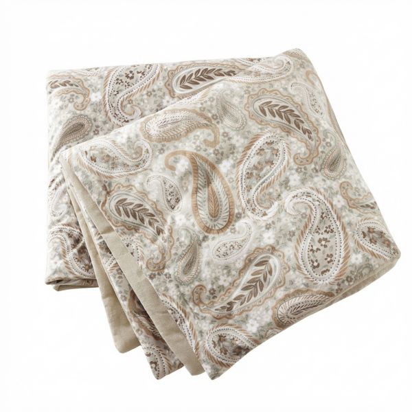 Bout de lit 90x220 cm Velours de Coton Valentine