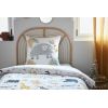 Couette imprimée 220x240 cm + 2 taies Coton Savannah