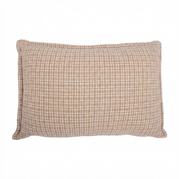 Coussin rectangulaire déhoussable 40x60 cm Coton Violette