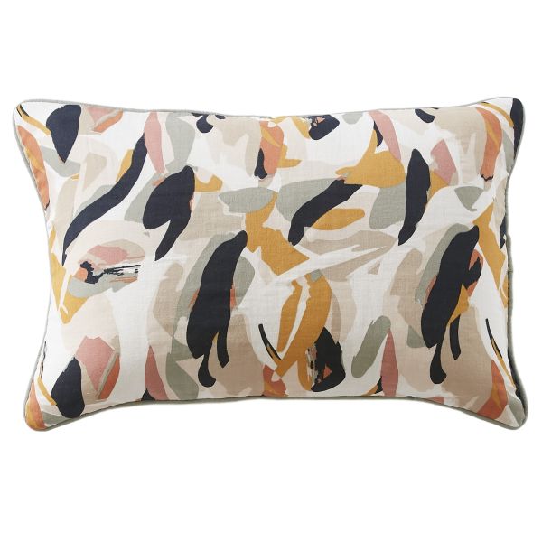 Coussin rectangulaire déhoussable 40x60 cm Gaze de Coton Lucia